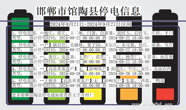 河北省邯郸馆陶停电通知